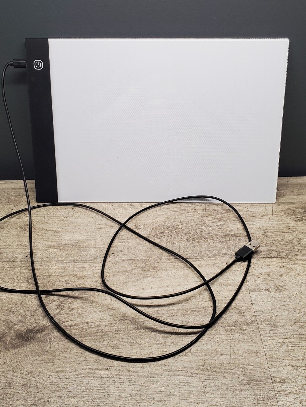 Ultra thin LED light pad with cord
